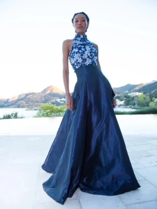 francesca's formal dresses Off-Shoulder Long Classy Formal Dress with Side Slit Emerald / XSmall